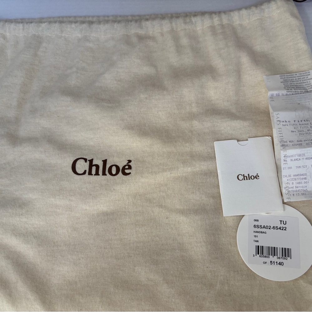 Chloe Paddington Satchel in Tan Leather Satchel with Gold Accents - Re-released - Picture 14 of 15